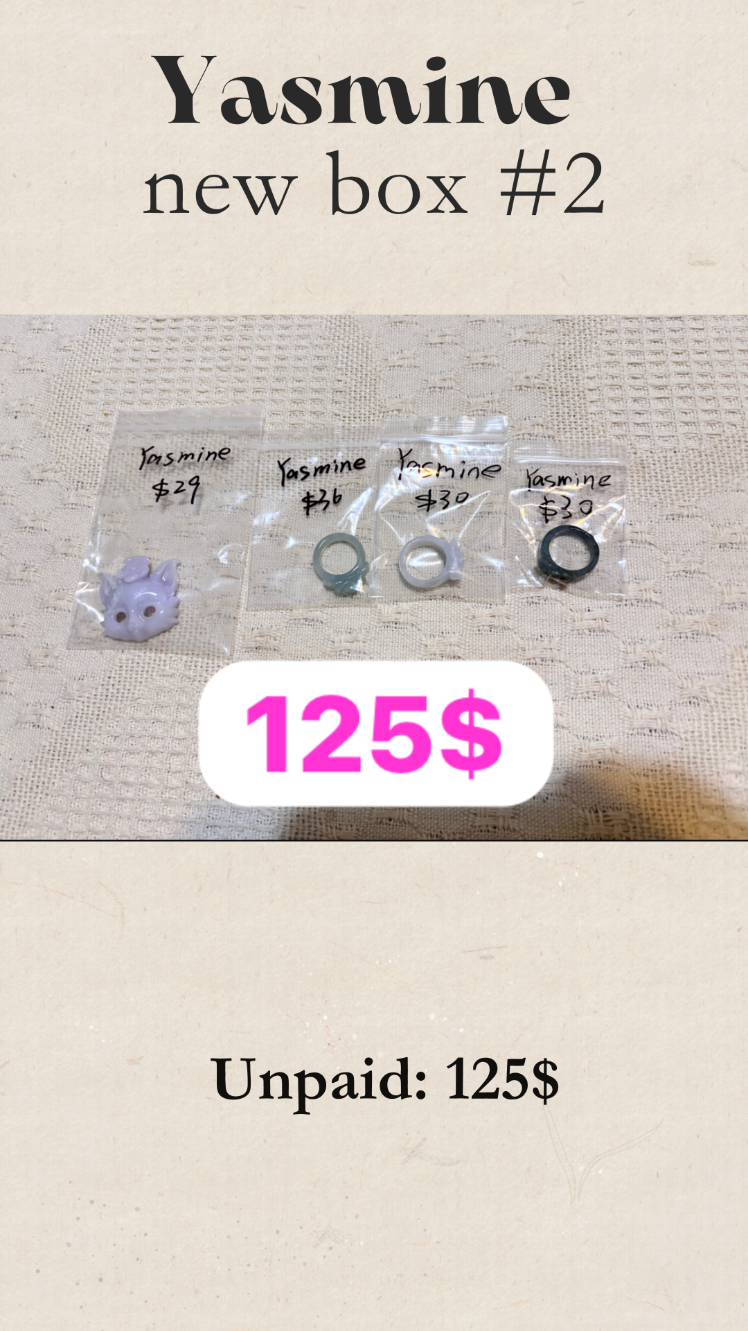 NO.1 cokicoco crystal channel universal 1-dollar check out link!!!