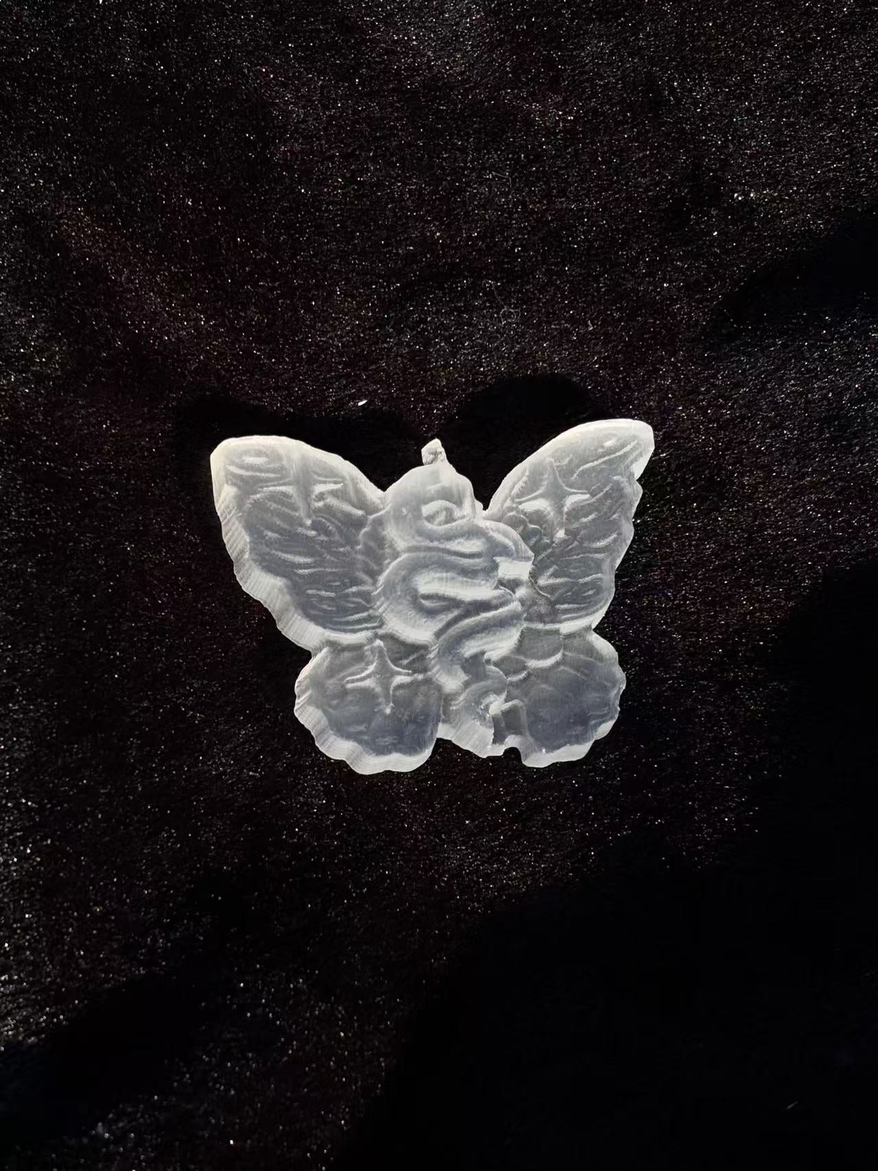 Butterfly and Snake,Natural Moroccan plaster,30g