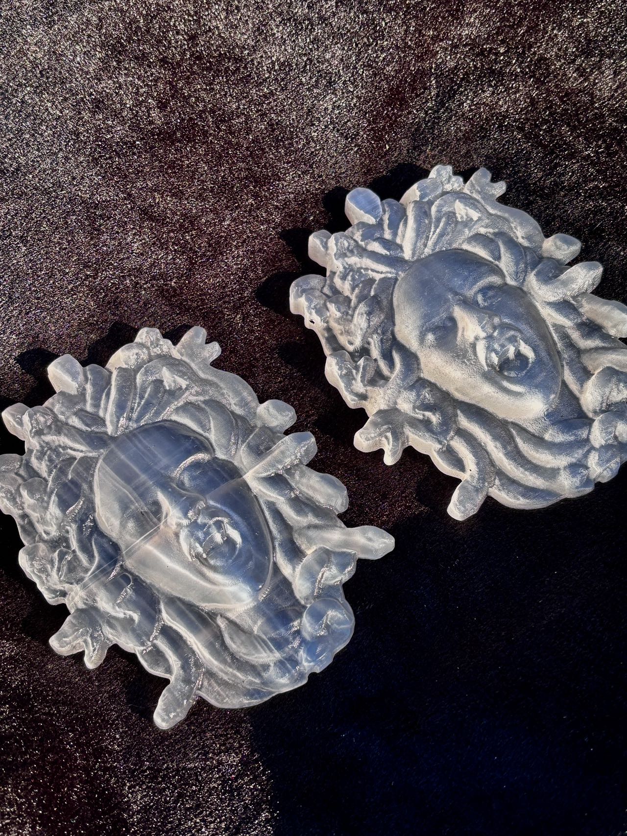 a medusa，Natural Moroccan plaster，130g