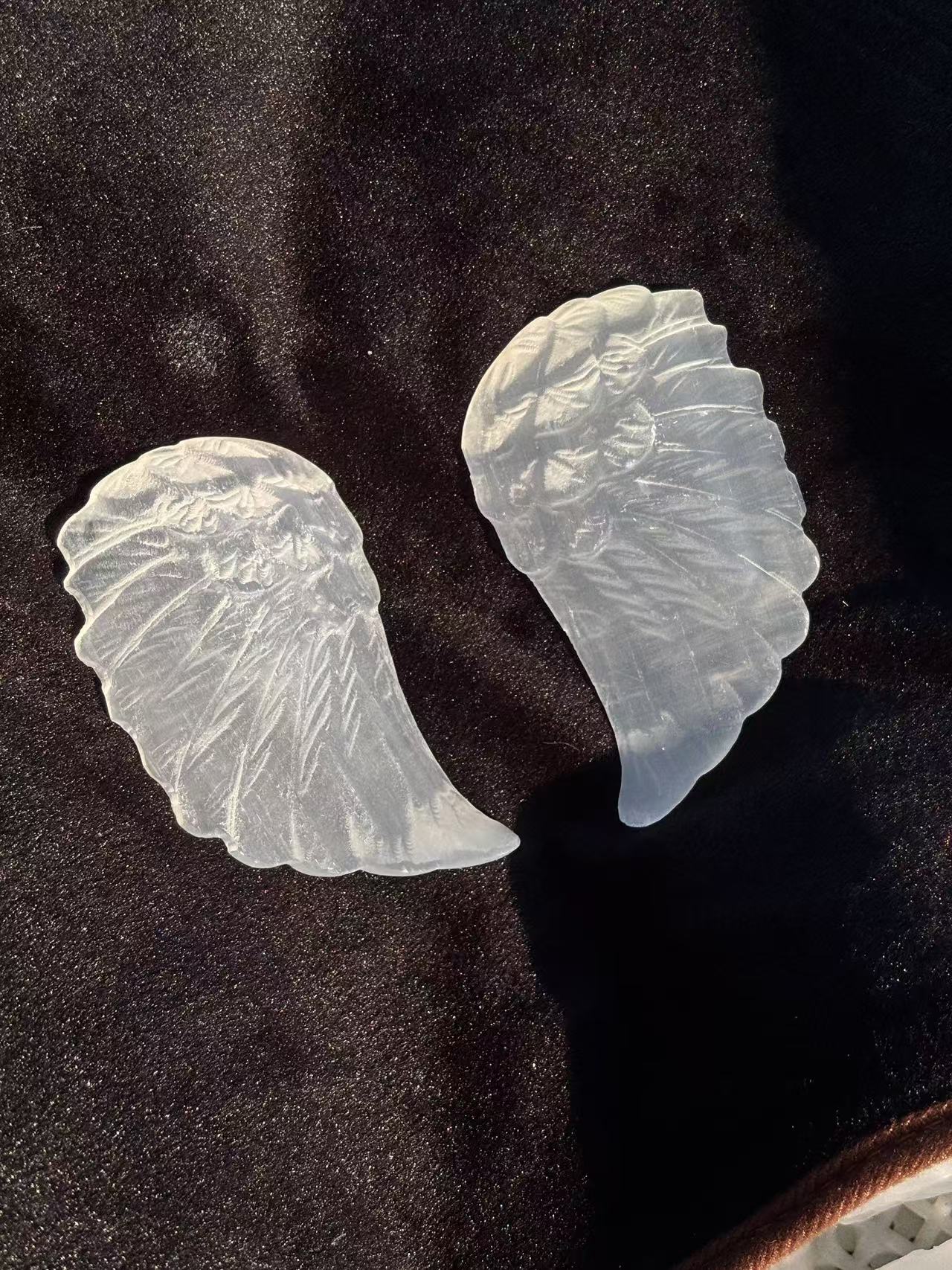 Small Angel Wings,Natural Moroccan plaster,130g