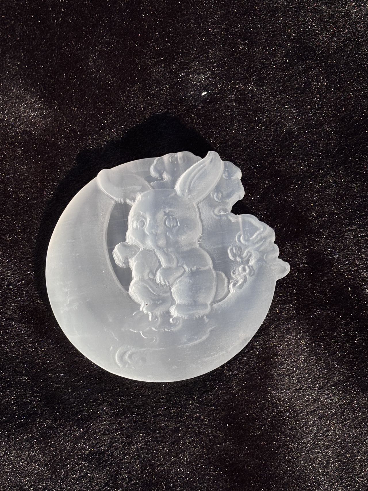 Little Moon Rabbit , Natural Moroccan plaster,75g