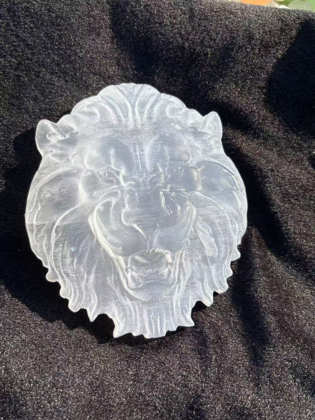 A Lion，Natural Moroccan plaster，293g