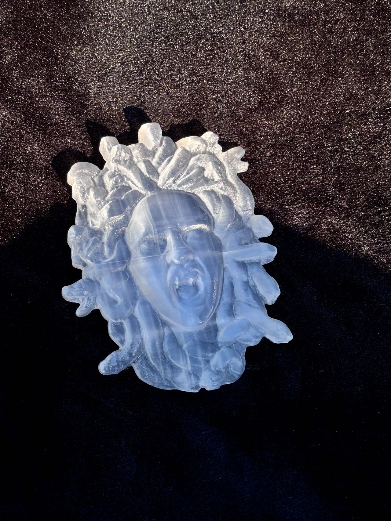 a medusa，Natural Moroccan plaster，130g